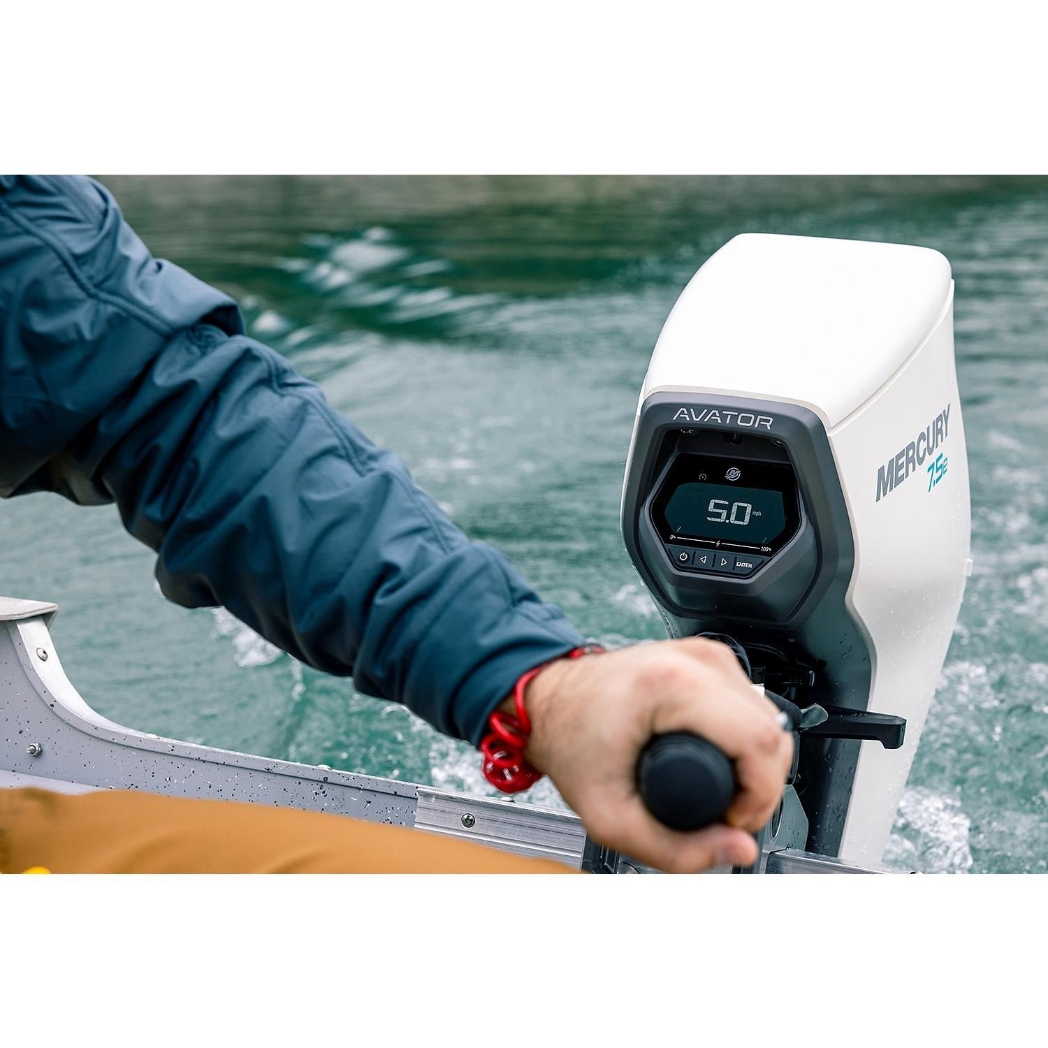 Mercury Avator 7.5e Tiller Electric Outboard Motor Kit - Image 6