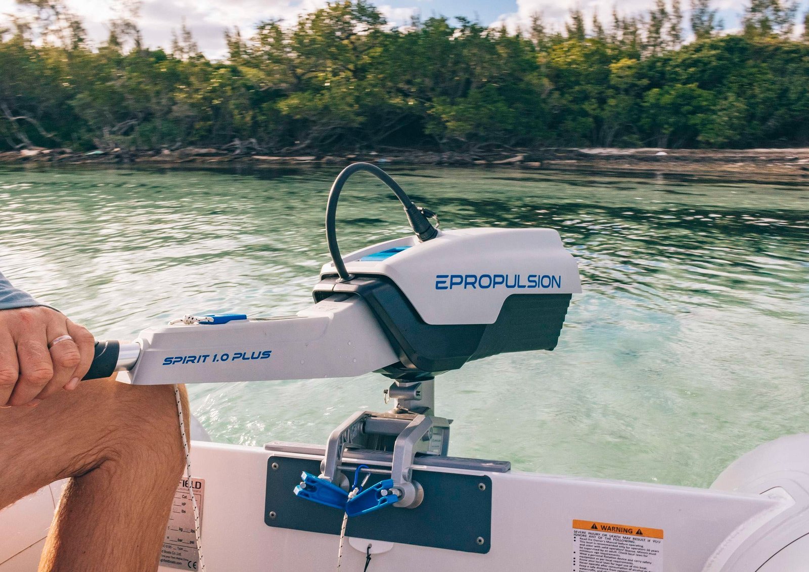 ePropulsion Spirit 1.0 Plus 3HP Electric Outboard Motor Extra Short Shaft w/o Battery - Image 7