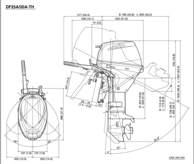 Suzuki DF30ATHL2 30 HP Outboard Motor - Image 4