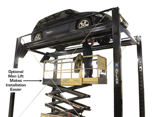 Atlas Garage PRO7000ST 7,000 lb Super Tall 4-Post Lift - Image 3