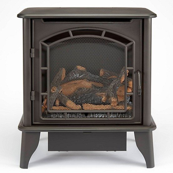 Bluegrass Living Panorama Vent Free Dual Fuel 3-Sided Gas Stove BTSD23RT - Image 3