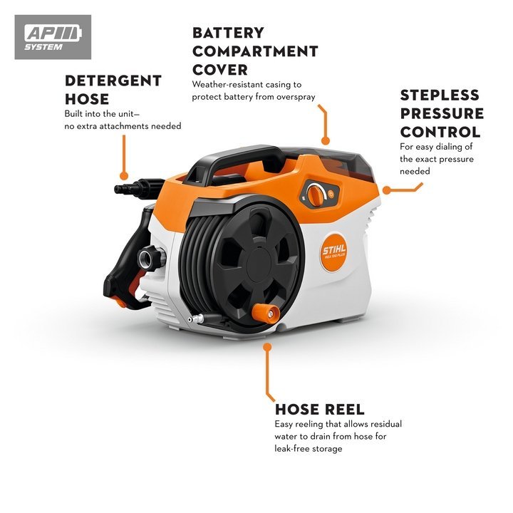 STIHL REA 100 PLUS Electric Pressure Washer - Image 3