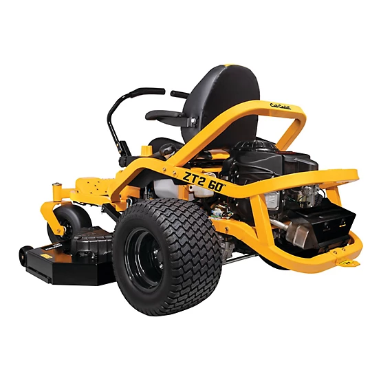 Cub Cadet Ultima ZT2 60 in. 24 HP Gas Zero-Turn Mower, Kawasaki FR Engine, Dual Hydrostatic Transmission - Image 4