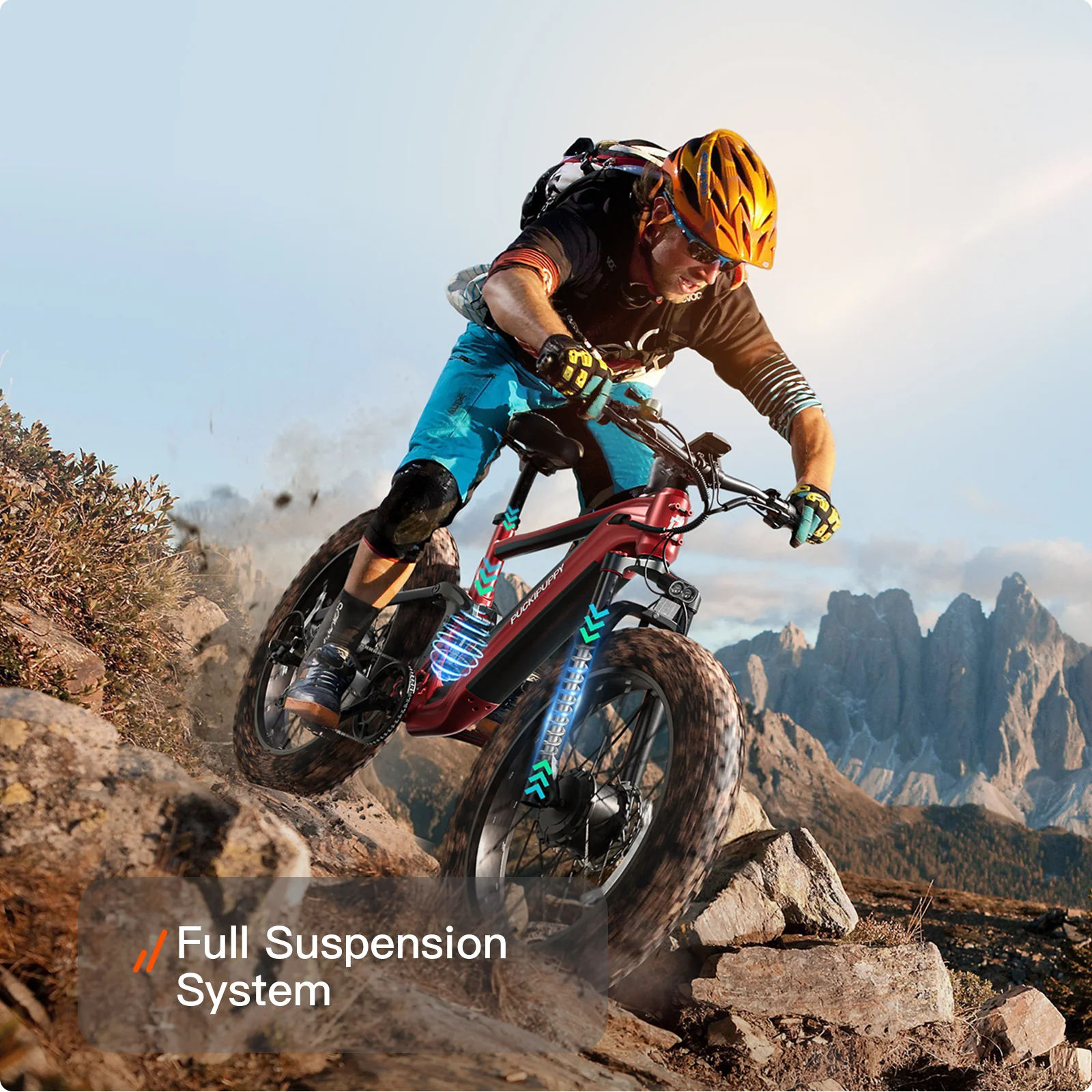 PUCKIPUPPY GoldenR Dual-Motor E-Bike - Image 4