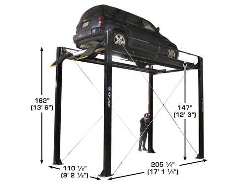 Atlas Garage PRO7000ST 7,000 lb Super Tall 4-Post Lift - Image 5