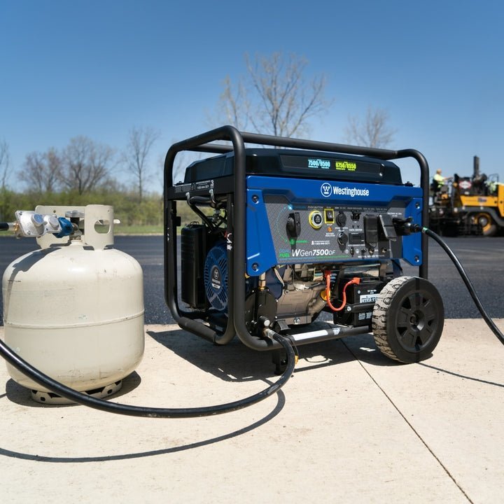 Westinghouse WGen7500DF Dual Fuel Portable Generator - Image 2