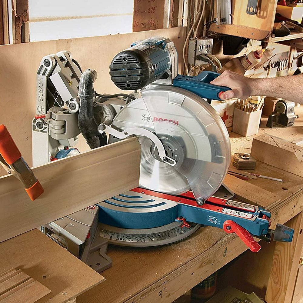 Bosch GCM12SD Dual-Bevel Glide Miter Saw - Image 5