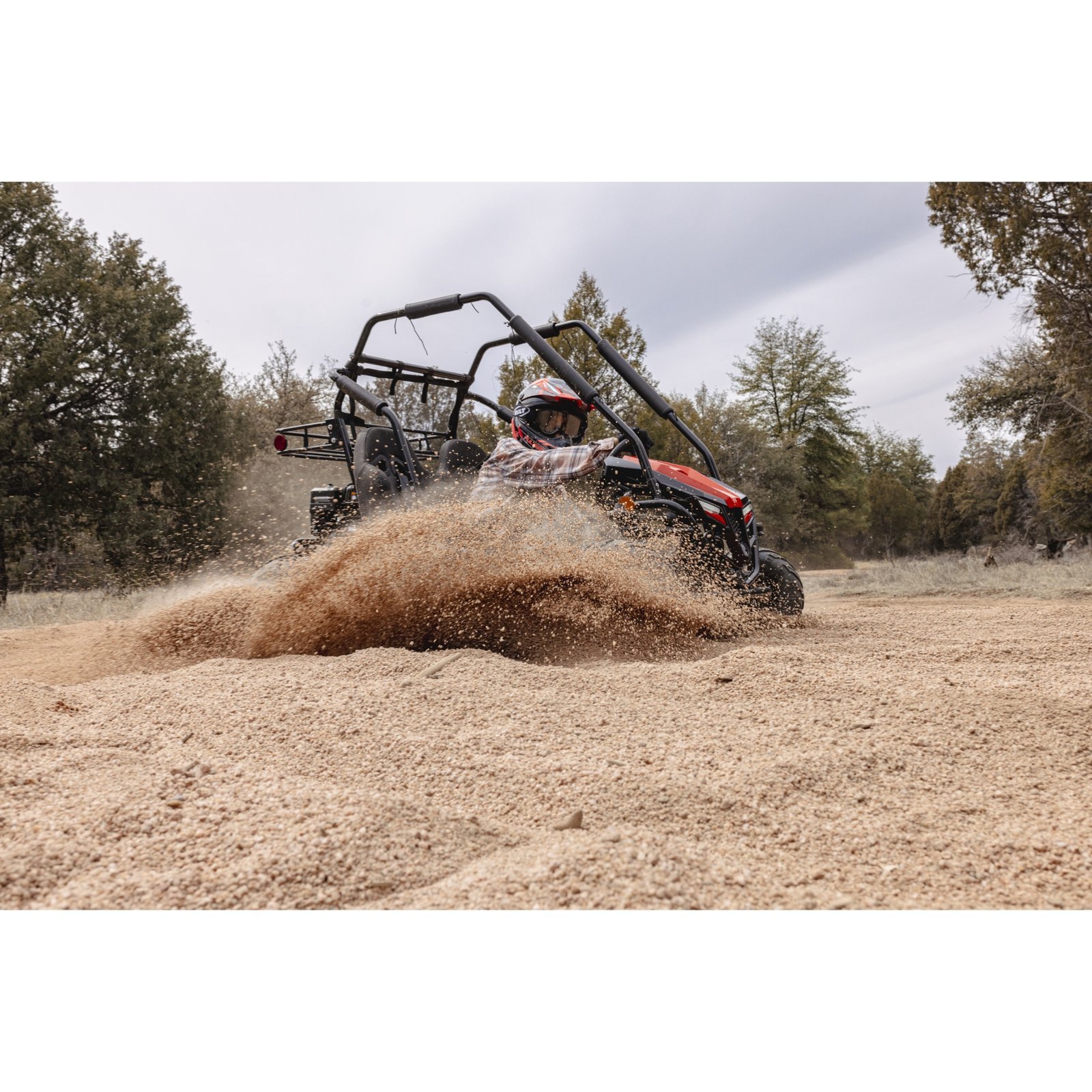 Coleman Powersports GK200 196cc Gas Powered Dual Seat Go-Kart - Image 3