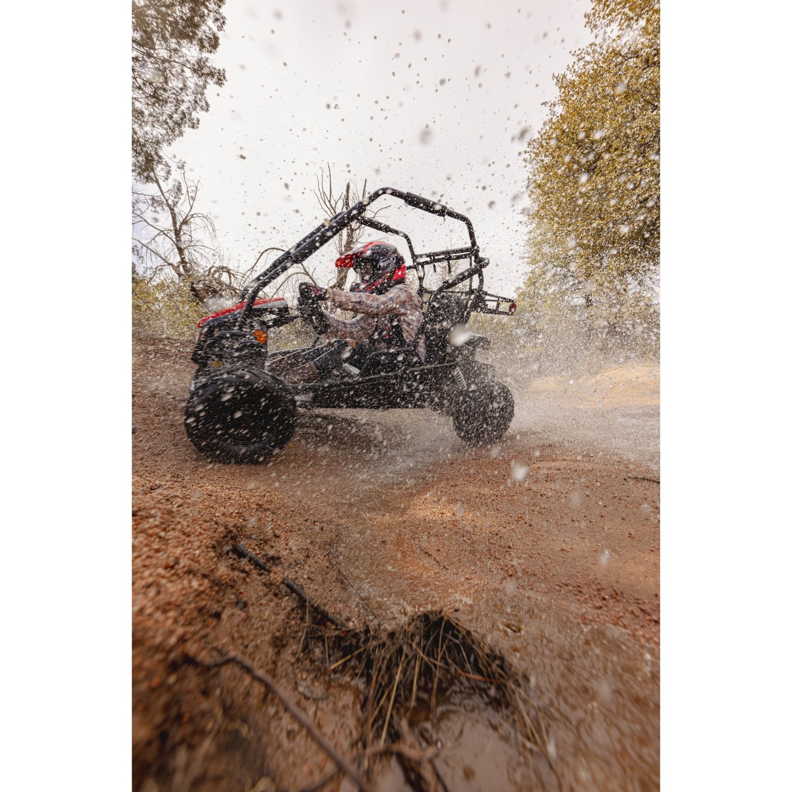 Coleman Powersports GK200 196cc Gas Powered Dual Seat Go-Kart - Image 6