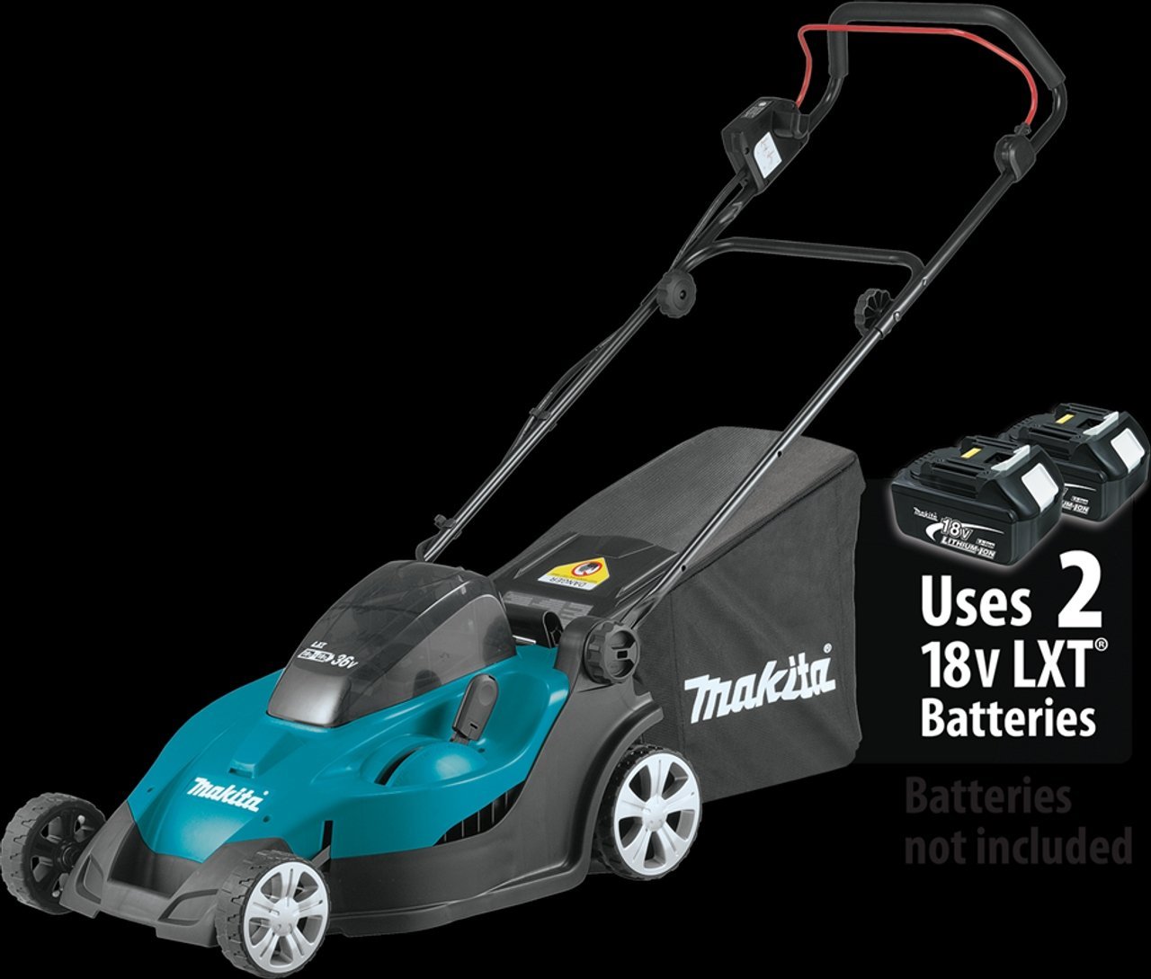 Makita USA – 18V X2 (36V) LXT Lithium-Ion Cordless 17″ Residential Lawn Mower, Tool Only