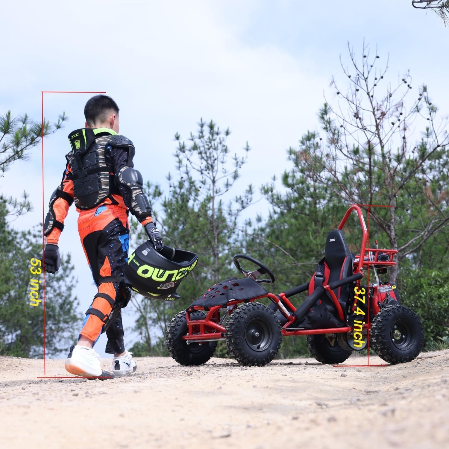 X-Pro Rover 50 Go Kart - Image 4