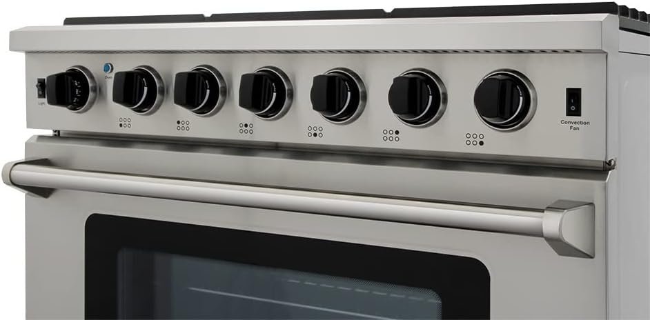 Thor Kitchen 36-Inch Gas Range LRG3601U - Image 4