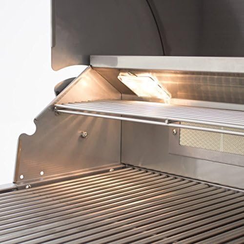 Blaze 32 Inch 4-Burner LTE Gas Grill with Rear Burner and Built-in Lighting System - Image 5