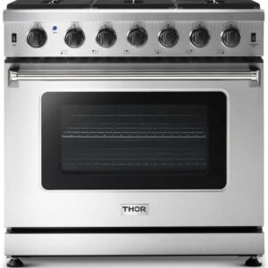 Thor Kitchen 36-Inch Gas Range LRG3601U