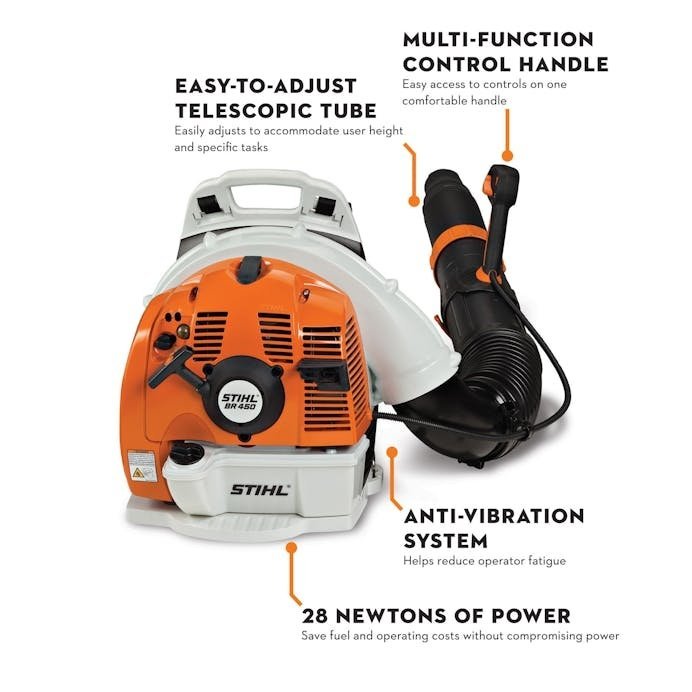 STIHL BR 450 Backpack Blower - Image 2