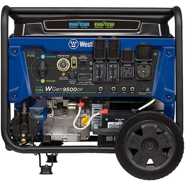 Westinghouse 12,500/9,500-Watt Tri-Fuel Portable EFI Generator - Image 2