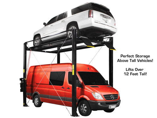 Atlas Garage PRO7000ST 7,000 lb Super Tall 4-Post Lift - Image 2