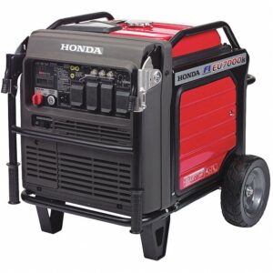 HONDA Portable Generator: Inverter, Gasoline, 5,500 W Running, 7,000 W Starting, 120/240V AC, Honda