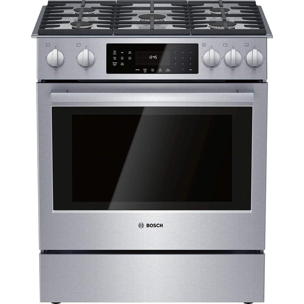 Bosch 800 Series Gas Slide-In Range HGI8056UC