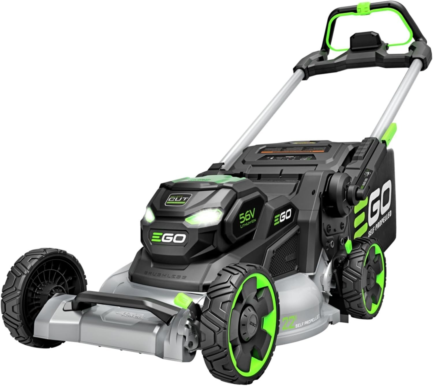 EGO Power+ LM2200SP 22″ Aluminum Deck Select Cut Self-Propelled Lawn Mower