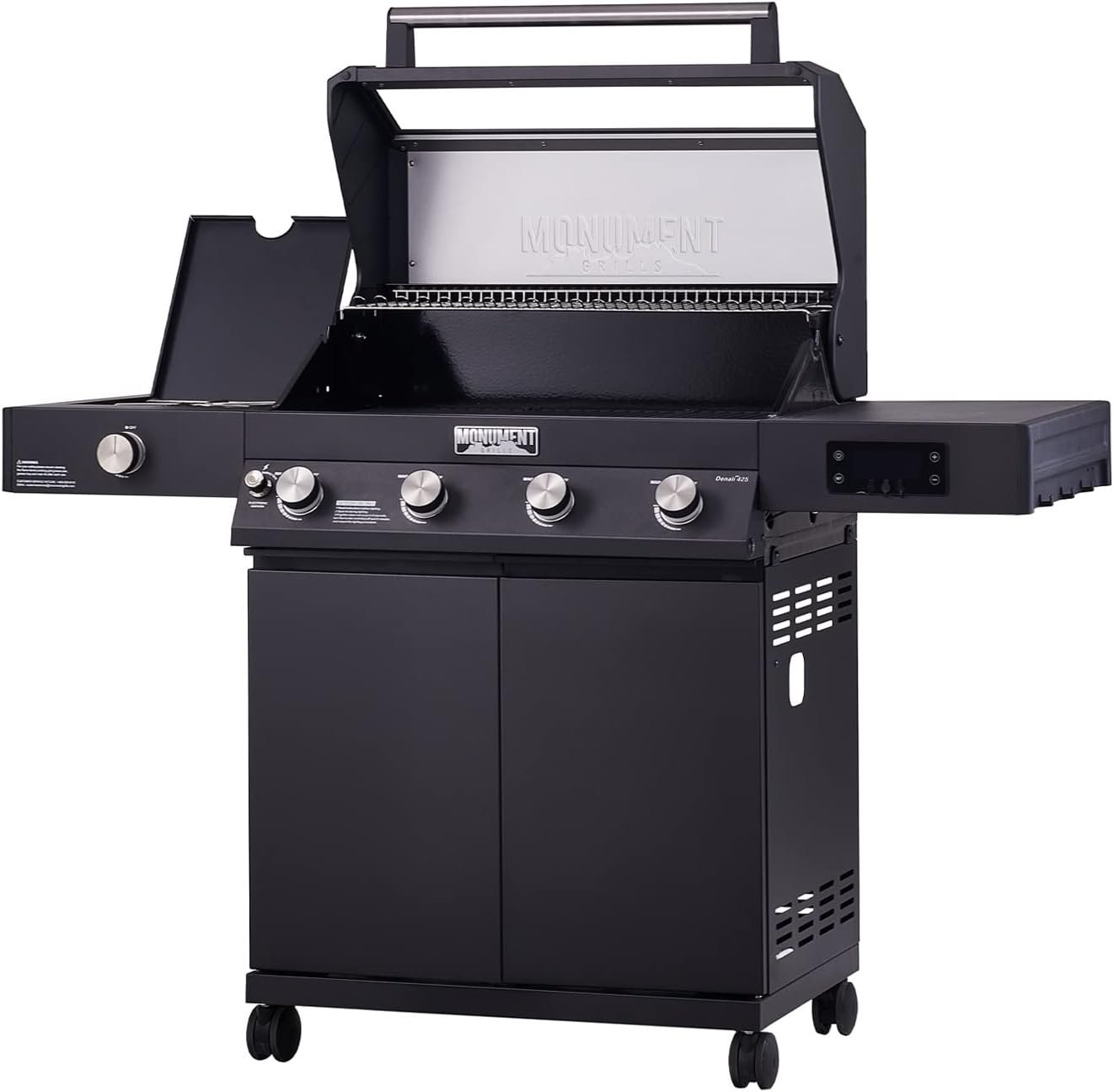 Monument Grills Denali 425 Black Smart Tech Propane Gas Grill - Image 12