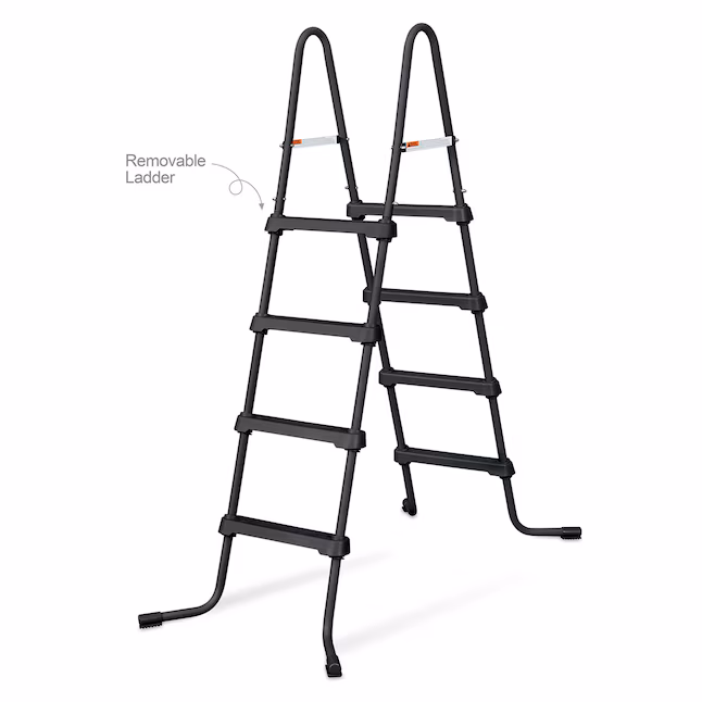 Funsicle QuickSet 18′ x 48″ Round Inflatable Ring Top Above Ground Swimming Pool - Image 4