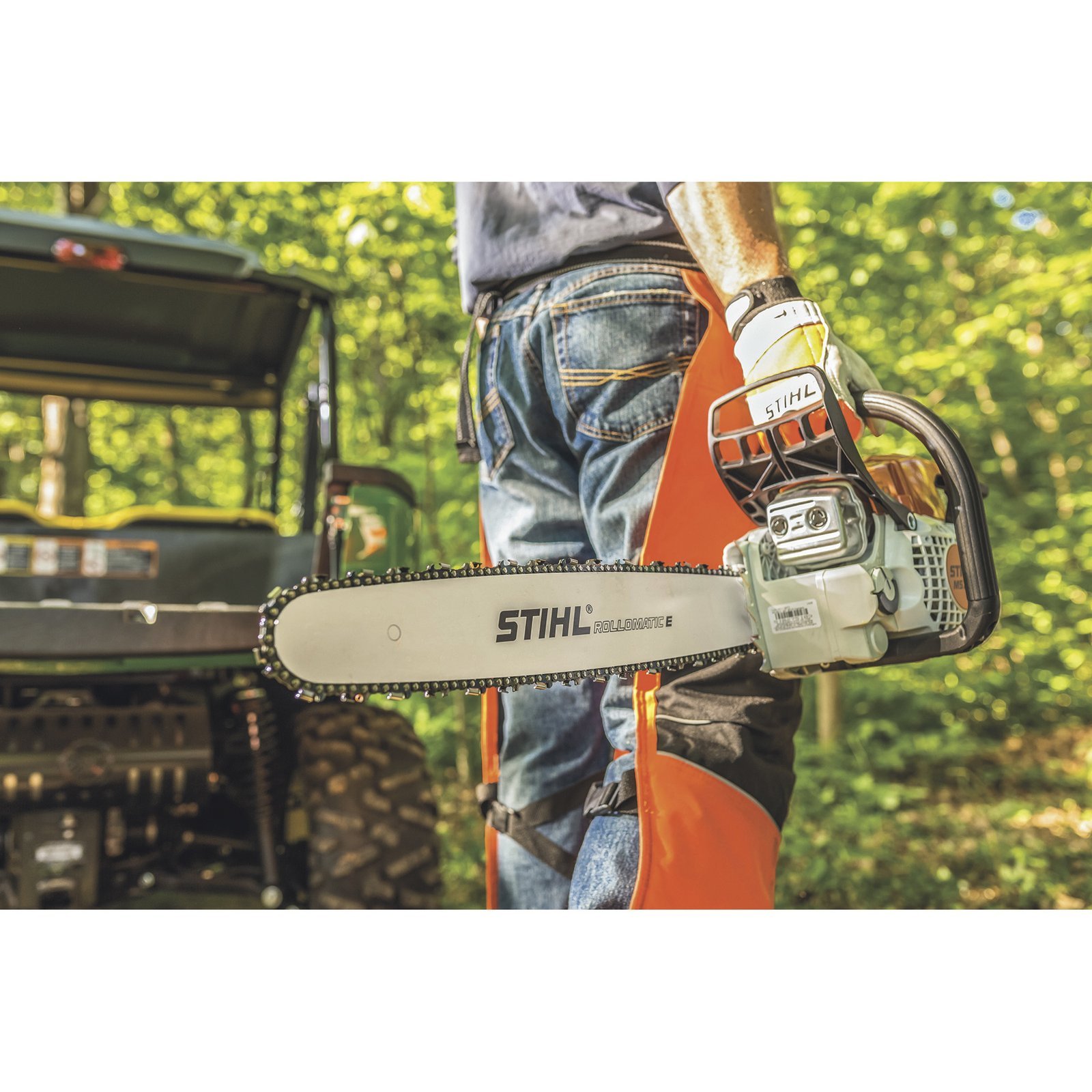Stihl Gas-Powered Chainsaw, 20in. Bar, 55.5cc, 0.325in. Chain Pitch, Model# MS 291 20 - Image 6