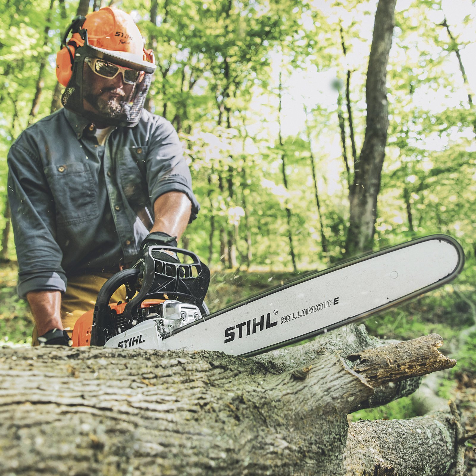 Stihl Gas-Powered Chainsaw, 20in. Bar, 64.1cc, 3/8in. Chain Pitch, Model# MS 391 - Image 7