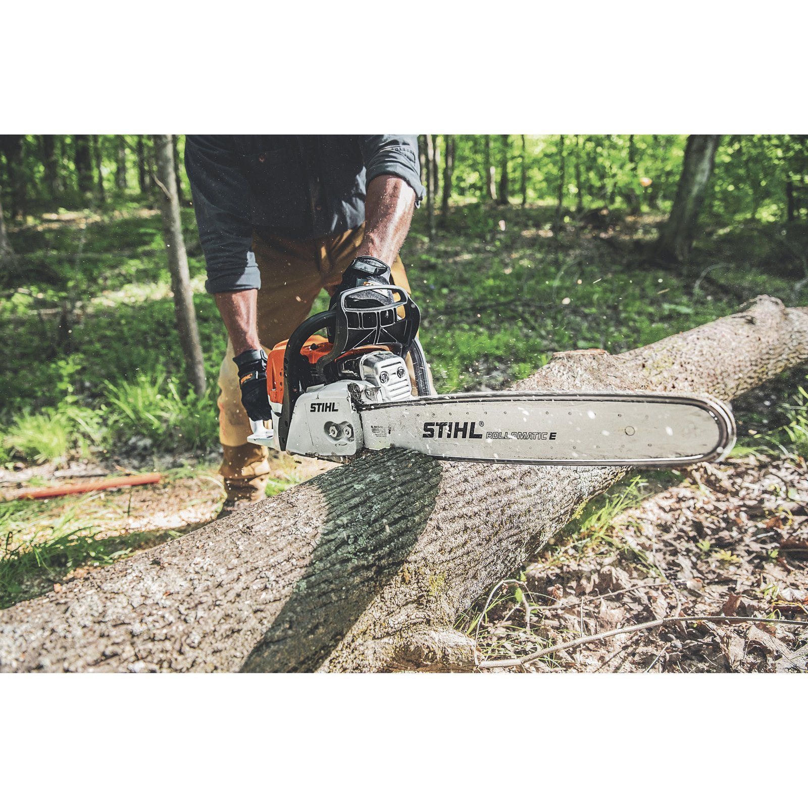 Stihl Gas-Powered Chainsaw, 20in. Bar, 64.1cc, 3/8in. Chain Pitch, Model# MS 391 - Image 6