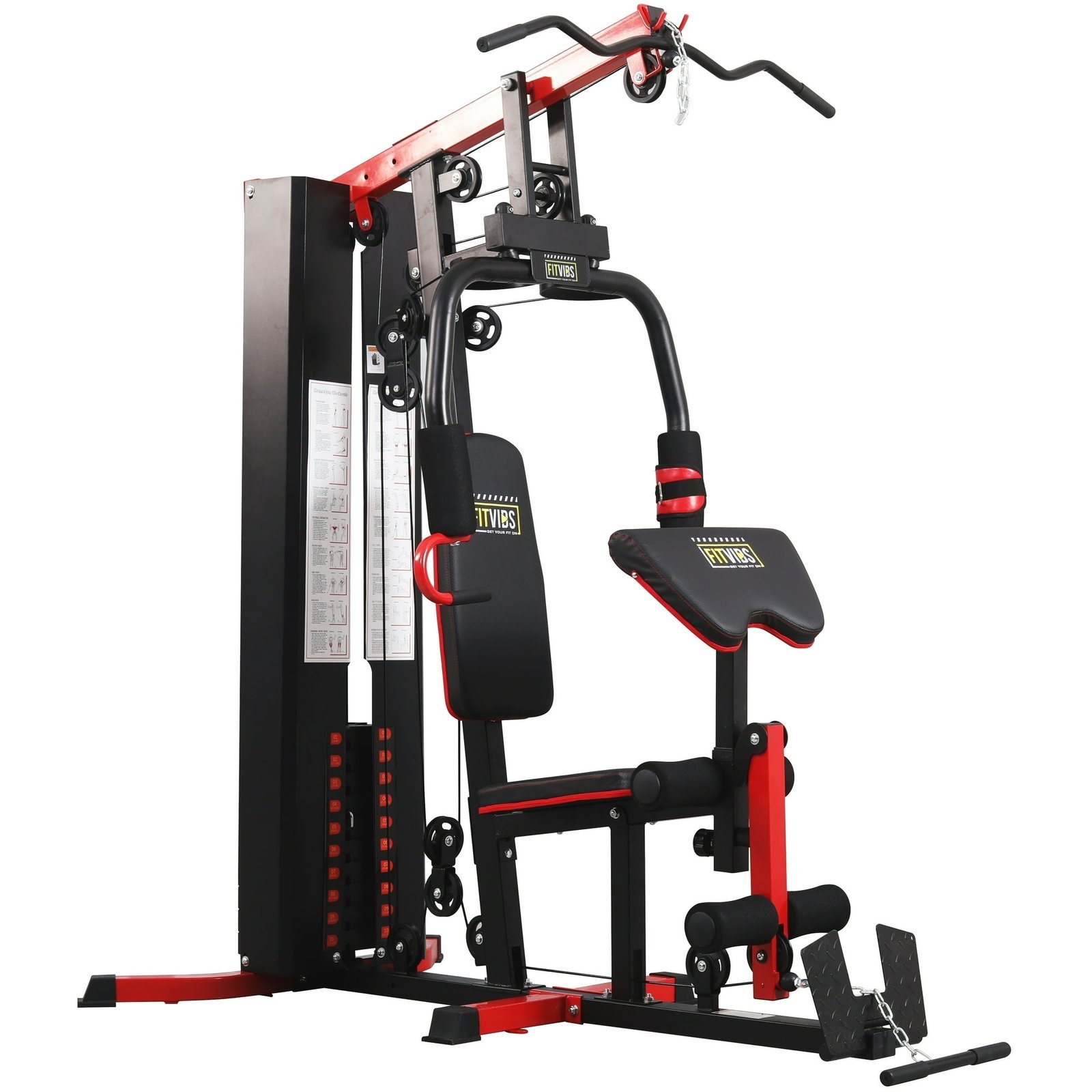 Fitvids LX750 Multifunctional Full Home Gym System Workout Station - Image 5