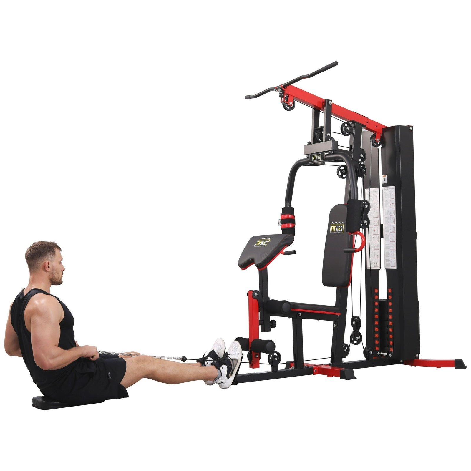 Fitvids LX750 Multifunctional Full Home Gym System Workout Station - Image 6