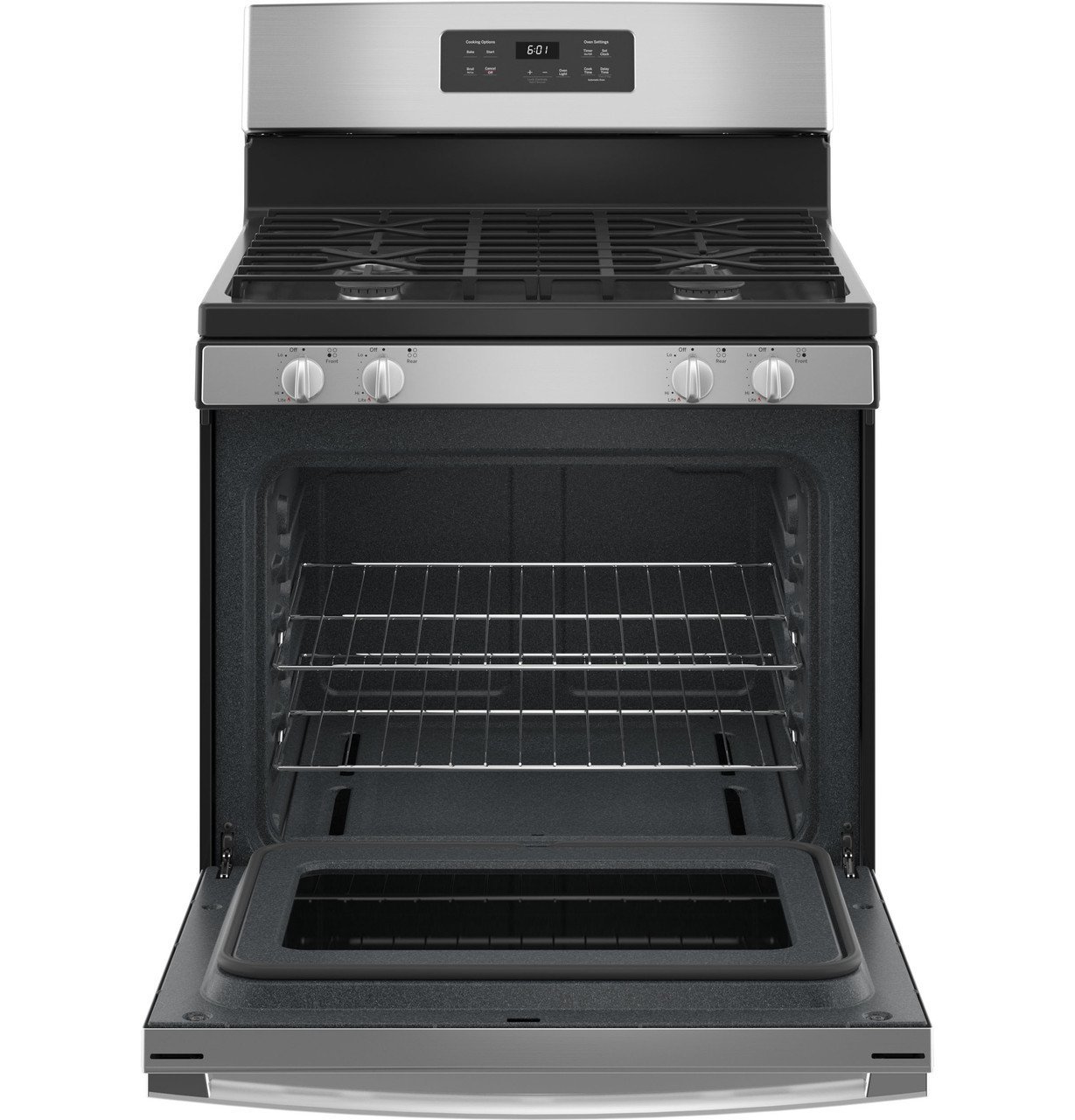 GE 30″ Freestanding Gas Range JGBS61RPSS - Image 5