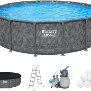 Bestway APX 365 16ft x 48 inches Round Above Ground Pool Set
