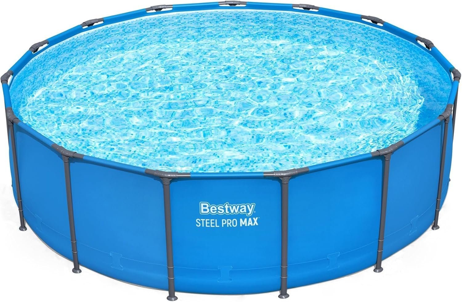 Bestway Steel Pro Max 15′ x 48″ Round Above Ground Pool Kit - Image 2