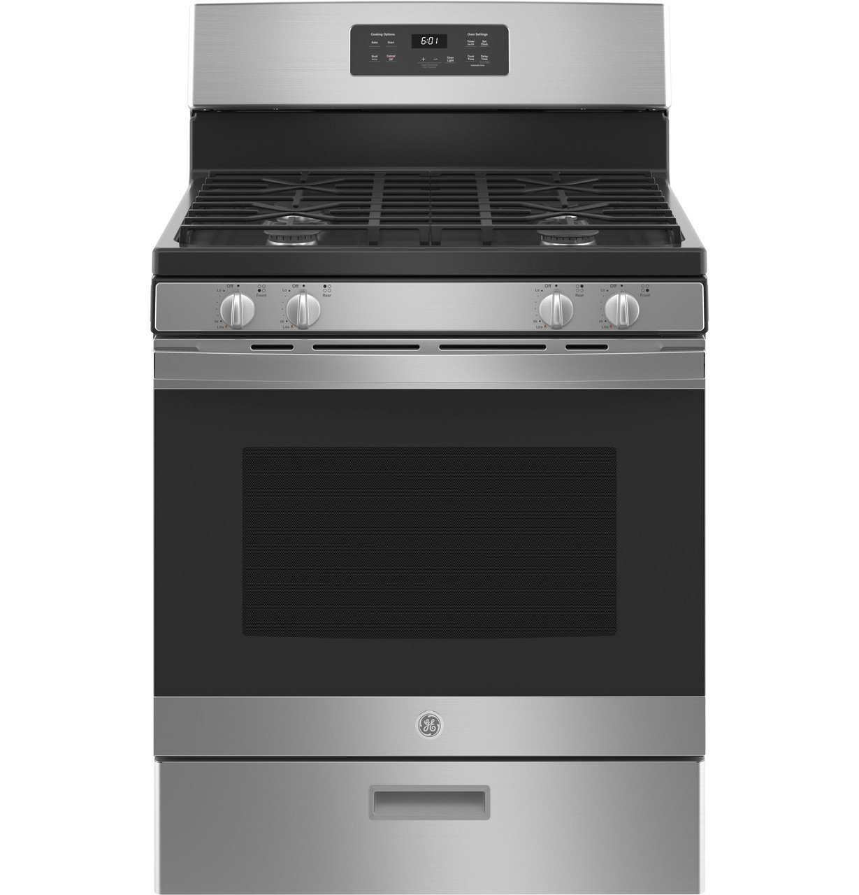 GE 30″ Freestanding Gas Range JGBS61RPSS - Image 6
