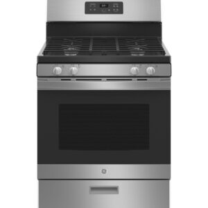 GE 30″ Freestanding Gas Range JGBS61RPSS