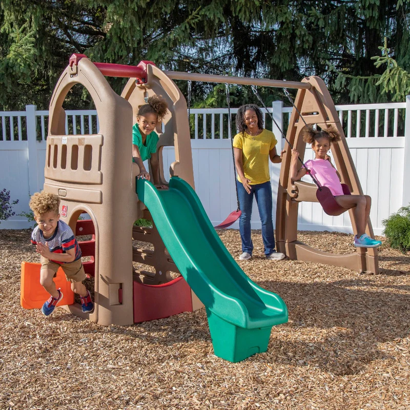 Step2 Naturally Playful Playhouse Climber & Swing Extension - Image 6
