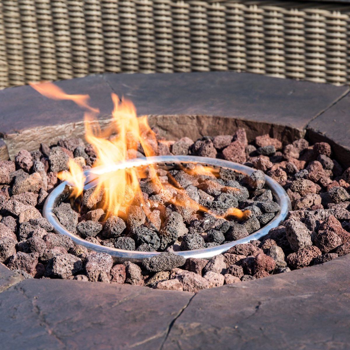 Red Barrel Studio Kimily Propane Outdoor Fire Pit - Image 4