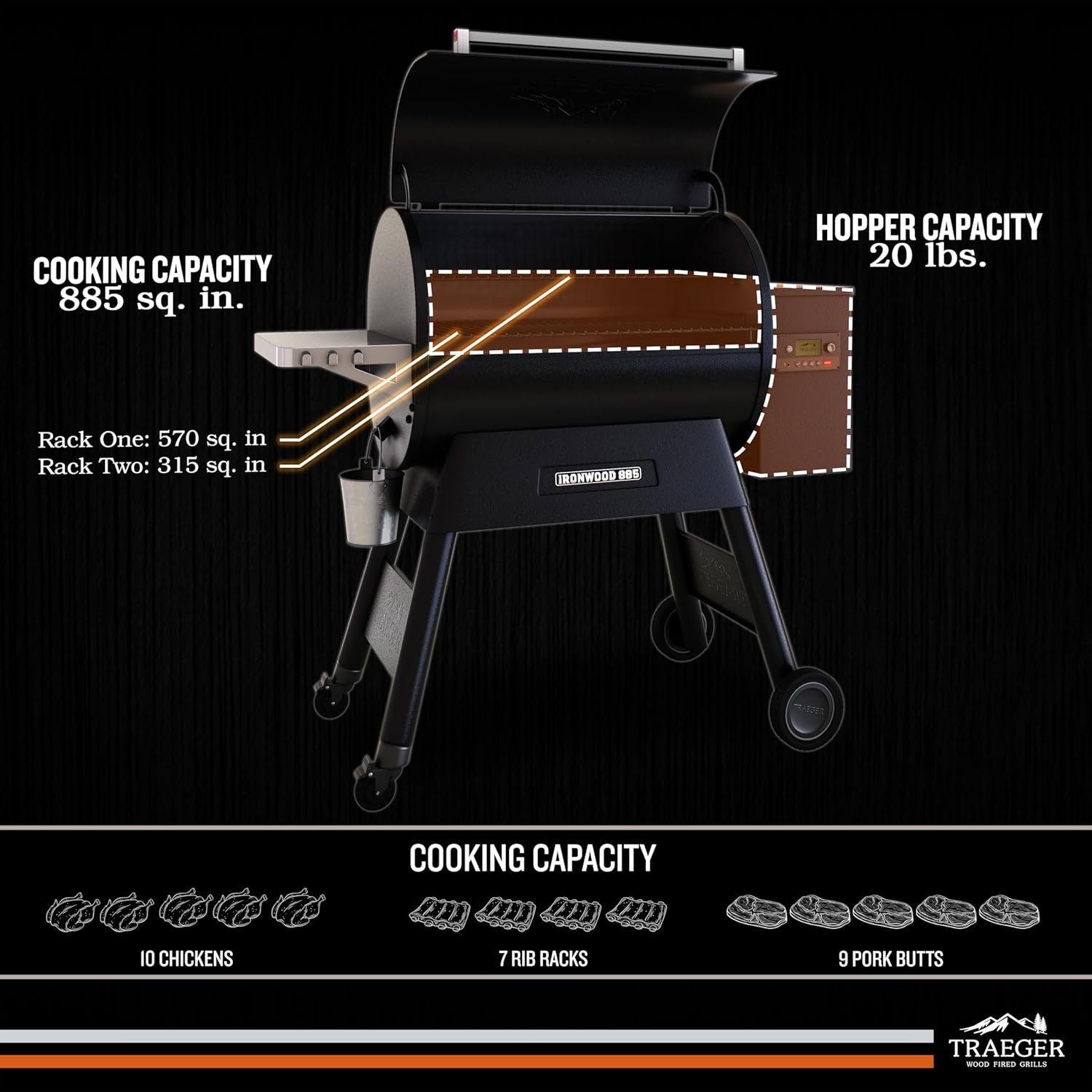 Traeger Ironwood 885 Pellet Grill - Image 5