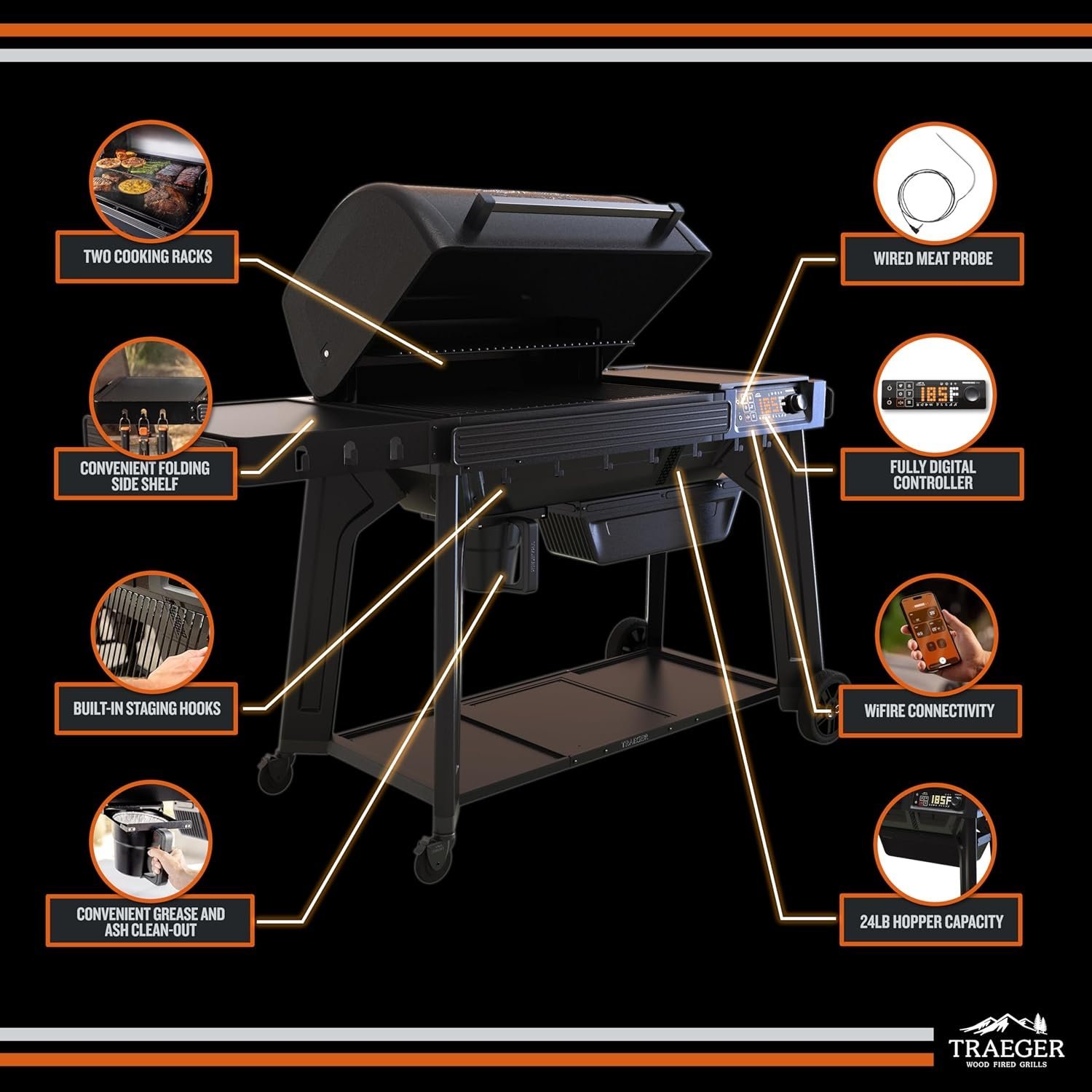 Traeger Woodridge Pro Pellet Grill - Image 2