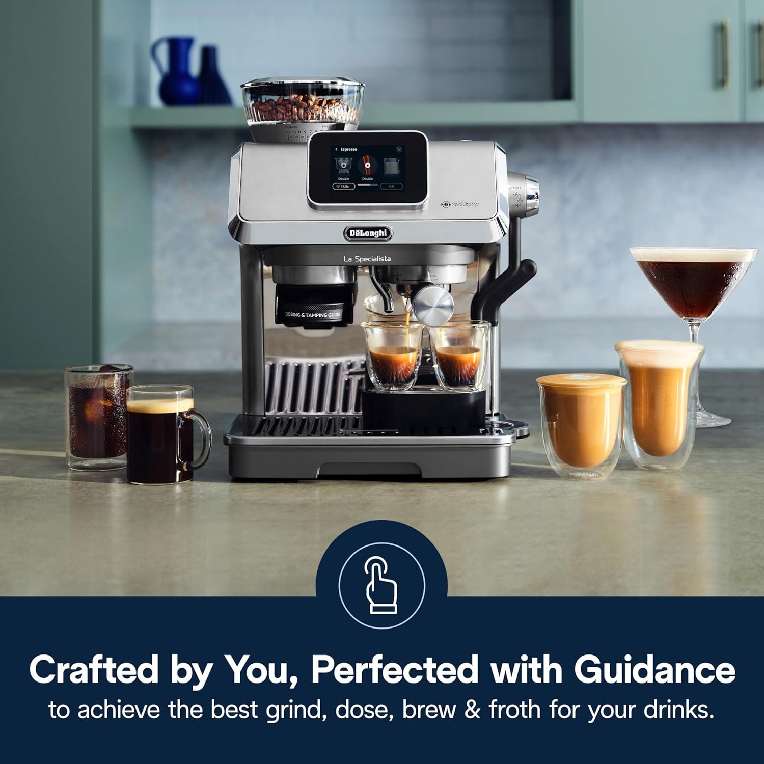 De’Longhi La Specialista Touch Espresso Machine with Cold Brew - Image 6