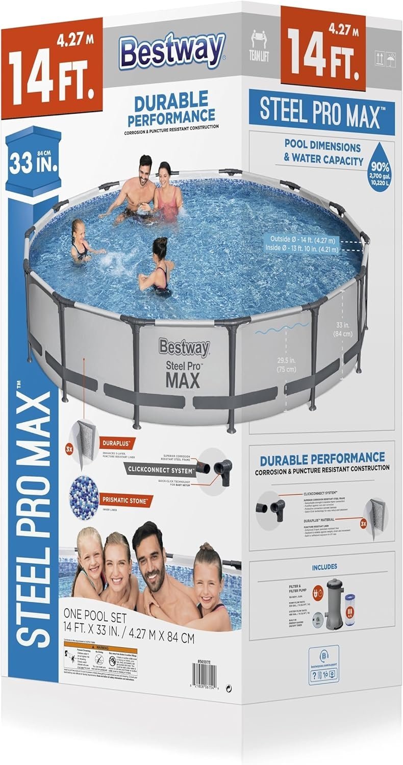 Bestway Steel Pro Max Above Ground Pool Set - Image 4
