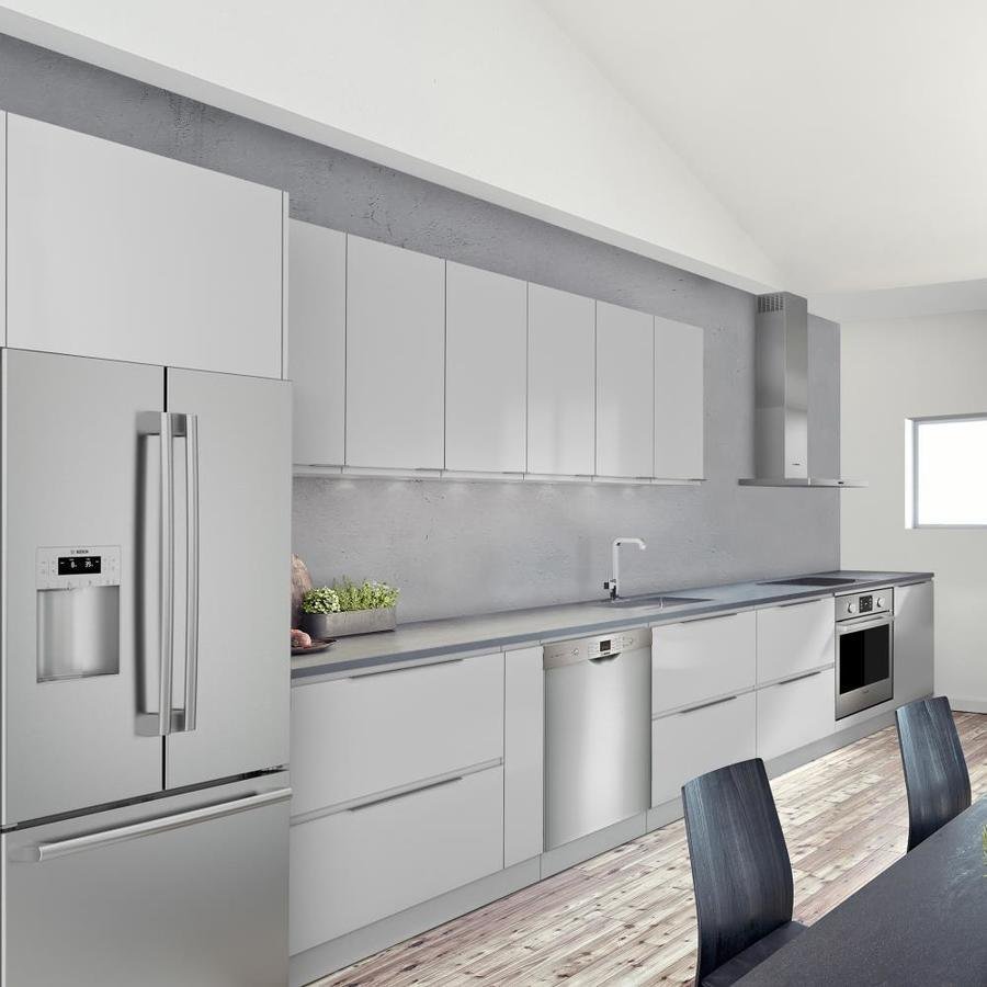 Bosch 100 Series PureDry 50-Decibel Front Control 24-in Built-In Dishwasher (Fingerprint-Resistant Stainless Steel) ENERGY STAR - Image 5