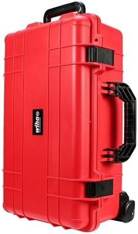 Wiha 32800 Insulated Tool Set with Screwdrivers, Nut Drivers, Pliers, Cutters, Ruler, Knife and Sockets in Rolling Tool Case, 10,000 Volt Tested and 1000 Volt Rated, 80-Piece Set - Image 6