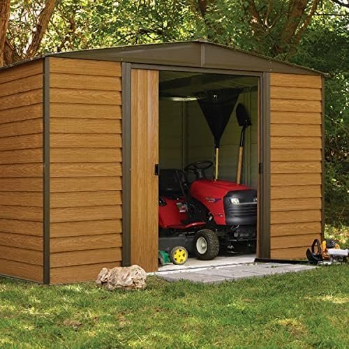 Arrow WR1012 Woodridge EG Steel Storage Shed, 10 by 12-Feet - Image 3