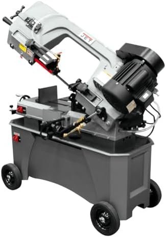 JET 7″ x 12″ Deluxe Horizontal/Vertical Bandsaw, 3/4 HP, 115/230V 1Ph (Model HVBS-712D)