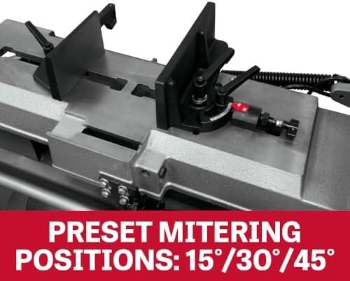 JET 7″ x 12″ Deluxe Horizontal/Vertical Bandsaw, 3/4 HP, 115/230V 1Ph (Model HVBS-712D) - Image 4