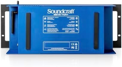 Soundcraft Ui24R Rack-Mountable Laptop or Tablet-Controlled, 24 input Digital Audio Mixer with onboard Signal Processing. Blue and Gray - Image 4