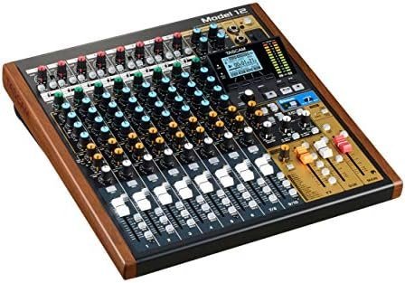 Tascam Model 12 All-in-One 12-track Digital Multitrack Mixing and Recording Studio, Mixer, USB Audio Interface and DAW Controller - Image 4