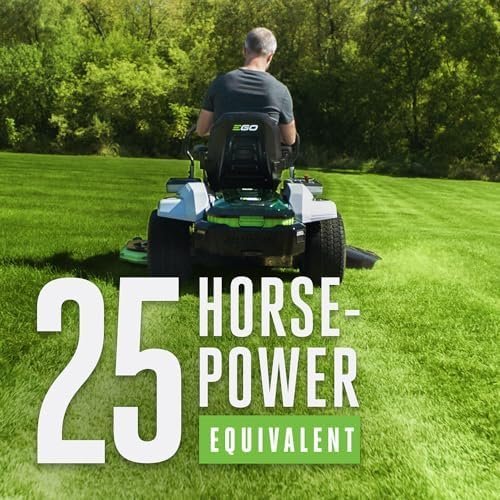 EGO Power+ Electric Riding Lawn Mower, 52″ Deck with Zero Turn Radius, Includes (6) 56V 12.0Ah Batteries and Charger – ZT5207L - Image 7